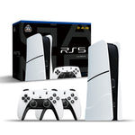 [128G] Q10SE RS5 4K UHD Android Gaming Console 40000+ Preloaded Games Support HD Output 2-in-1 3D HD Gaming Player with Dual Wireless Controllers 40 Emulators+