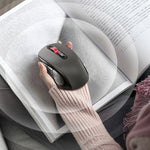 D3 Dual-mode AI Voice Mouse Wireless bluetooth Voice Typing 6 Level DPI Adjustable PPT Generation AI Writing Supports 20+ Dialects Recognition Office Mice
