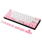 LinkMejor 72 Keys Girl Keycap Set OEM Profile PBT Sublimation Keycaps for Mechanical Keyboards
