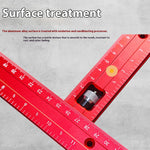 Woodworking Router Jigs Router Guides Adjustable Square Router Template Trimming Machine Milling Groove Engraving Guide Rail