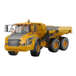 Double Eagle E591 RTR 1/20 2.4G 6WD RC Car for Volvo A40G Hauler Truck 3kg Loading LED Light Sound Full Scale Engineering Vehicle Kids Remote Controlled Articulated Dump Truck Toys for Boys Christmas Gifts