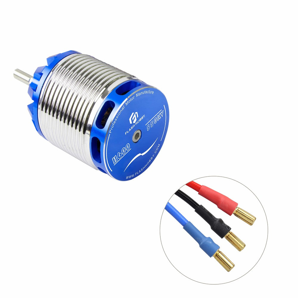 LinkMejor HOBBY H600 3538 550KV 60A 3000W Helicopter Motor 5mm Male Connector for Align Trex 600 RC Helicopter