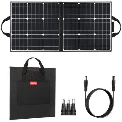 [US Direct] FlashFish 50W 18V Portable Solar Panel Foldable Solar Charger for Camping Power Generator SP50W