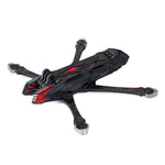 LinkMejor Manta 5 pro Squashed X / DC 5 Inch Carbon Fiber Frame Kit Support DJI O4 Pro for DIY Freestyle RC FPV Racing Drone