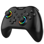 Ipega PG-SW123A Wireless RGB Gaming Controller for Nintendo Switch Mechanical Buttons Turbo Function Gyro Dual Vibration Programmable Back Buttons Six-axis Gamepad