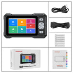 LinkMejor S608 OBD2 Scanner Automotive Diagnostic Tool 4 System Diagnosis 9 Resets Bi-Directional Control CANFD Lifetime Free Update Professional Car Code Reader