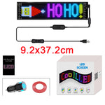 Car Indoor Display Screen Flexible Advertising Screen LED Soft Screen APP Bluetooth Control IP66 Waterproof Rating