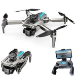 LinkMejor SG109 MAX GPS 5G WiFi FPV with 5.9inch LCD Screen Controller HD Dual Camera Electric Adjustment 360° Obstacle Avoidance Optical Flow Positioning Brushless Foldable RC Drone Quadcopter RTF
