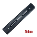 300/600/900mm Aluminum Alloy Marking Ruler Woodworking Scriber Square Multi-function Measuring Ruler