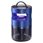 Tevorex Electric Mosquito Killing Lamp USB Rechargeable 360° Strong Suction Silent Operation Portable Fly Trap Bug Zapper for Indoor Outdoor