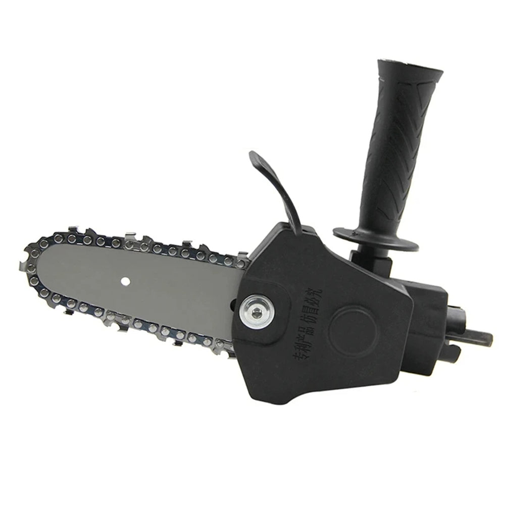 Portable Woodworking Conversion Kit 4 Inch Cutting Tool Chainsaw Adapter for Electric Drill with High Precision