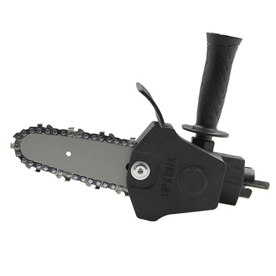 Portable Woodworking Conversion Kit 4 Inch Cutting Tool Chainsaw Adapter for Electric Drill with High Precision