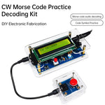 CW Morse Code Decoder Component Transmitter Circuit Board Soldering Practice DIY Kit