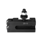 LinkMejor 6PCS 250 Series Quick Change Tool Post System Tool Holders 250-101 to 250-111 High Precision Rigidity Versatile Lathe Accessory