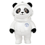 Elfeland Cute Spaceman Panda LED Galaxy Projector Lamp With Built-in bluetooth Speaker Star Projection Night Light Bedroom Decoration Gift for Kids Adults