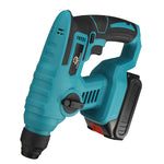 LinkMejor 21V 20mm Electric Brushless Impact Hammer Electric Drill Rechargeable Woodworking Maintenance Tool W/1pc/2pcs Battery EU Plug
