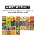 GS25A Smart Digital Grain Moisture Meter Accurate Tester Supports 25 Grains Including Corn Rice Coffee LCD Display Temperature Compensation Portable Design Long Battery Life