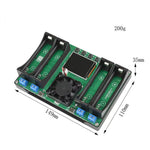 IPRee 4 Channel 18650 Lithium Battery Capacity Tester Module Digital 18650 Battery Power Tester Module Type-C Interface