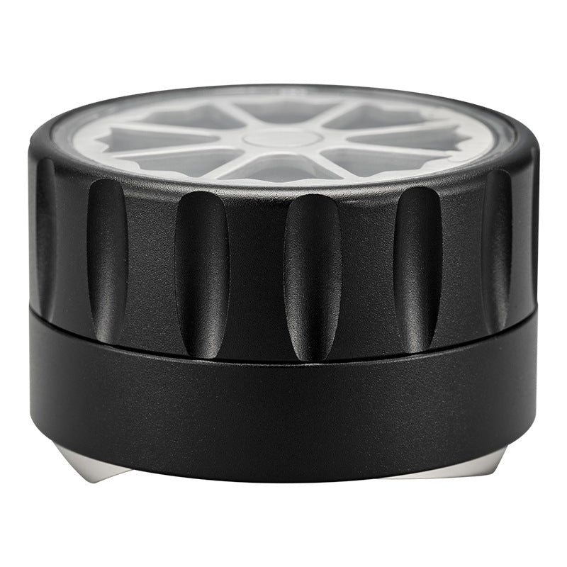 Comfook 51/53/58mm Wheel Hub Style Espresso Coffee Distributor Gravity Self-Leveling Distributor Espresso Leveler Too with Cyclone Base