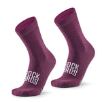 LinkMejor ROAD TO SKY Breathable Sport Professional Cycling Socks High Elastic Comfy Shock Absorbing Middle Tube Bike Socks