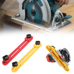 Electric Circular Saw Guide Woodworking Quick Positioning Guide Bracket Adjustable Cutting Machine Base for Precision Cutting and Milling