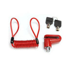 Anti-theft Lock For Electric Scooter Xiaomi Mijia Electric Scooter Electric Bike Disc Brake Lock With Steel Wire Bicycle Mountain Bike Motorcycle Disc lock Safety Theft Protect