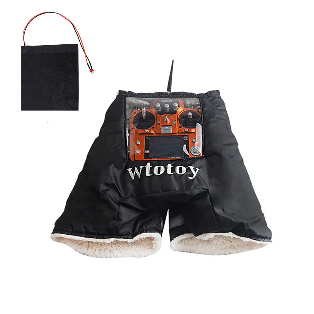 Upgraded RC Transmitter Warm Hand Glove Cover Shield Winter Outdoor Flying for Futaba Radiomaster Jumper Flysky Frsky Radio Controller