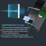 [EU/US/UK Direct] LONGER RAY5 20W Laser Engraver Cutter Newly Upgraded Version 24000mm/min Engraving Speed Fixed Focus 0.08x0.1mm Laser Spot 3.5 inch Color Touchscreen 400x365mm Working AreaSupport AI APP Connection