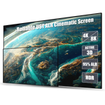 LinkMejor 100Inch ALR Projector Cinematic Screen UST 16:9 170° Viewing Angle Ambient 95% Ceiling Light Giant Cinema Screen