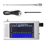 DeepSDR V6 High Performance DSP Digital Receiver 4.3 Inch IPS Touchscreen 192kHz Spectrum Display Multimode CW AM SSB FM Audio SDR Radio Receiver