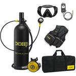 LinkMejor X5000Pro 2L Air Oxygen Bottle Lightweight and Portable Diving Equipment Underwater Rebreather