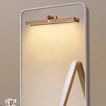 Cordless Mirror Front Light USB LED Night Light Makeup Light Wooden LED Night Light USB Magnetic Mirror Fill Light Touch Wall Lamp Kitchen Cabinet Light Bedside Lamps