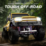 LinkMejor E201 E202 RTR 1/20 2.4G 4WD RC Car Rock Crawler Off-Road Climbing Truck LED Light Full Proportional Control Straight Bridge Aluminum Axles Central Differential Vehicles Models Toys