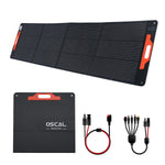Blackview Oscal Powermax 3600 SE PM3600SE Rugged Power Station+3*PM200 Pro Solar Panel Kit 3600W 14 Versatile Outlets with 14 Outlets LiFePO4 Cells  6 * LED Light Modes for Camping House Travelling
