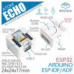 M5Stack ATOM Echo Programmable Mini Smart Speaker Development Kit ESP32 Voice Control Module with BLE/Wi-Fi for IoT Prototyping & DIY Projects