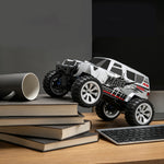 LinkMejor Racing RH2401 1/24 2.4G 4WD Brushed RC Car Off-Road Truck High Speed Full Proportional Vehicles Model RTR Toys