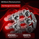 Lenovo L-SAN001 18-Head Fascia Gun 9-Mode Adjustable 9 Strength Adjustable Type-C Rechargeable Fitness Muscle Relaxation Massager
