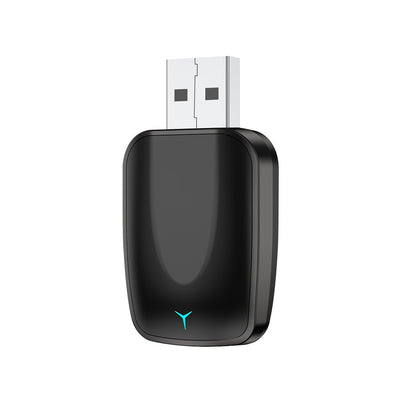 Mini 2 in 1 Wired to Wireless CarPlay Android Auto Adapter Plug & Play 5GHz WiFi Fast Connection Convert the Original car with Carplay cable to Wireless