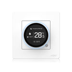 Moes Tuya Zigbee3.0 Smart Knob Thermostat with LED Digital Display Water Heating/Electric Heating/Gas Boiler APP  Remote Controller Weekly Programmable Voice Control Work with Alexa Google Home