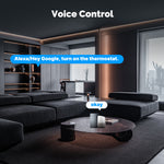 Moes Tuya Zigbee3.0 Smart Knob Thermostat with LED Digital Display Water Heating/Electric Heating/Gas Boiler APP  Remote Controller Weekly Programmable Voice Control Work with Alexa Google Home