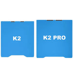 Cool Plate for Creality K2 Pro 3D Printer Hotbed Double Side Spring Steel Sheet Build Plate for Creality K2 Heatbed Cool Plate