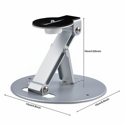 3in1 Foldable Round Projector Mount Adjustable Height Lightweight For Durables for Home Theater