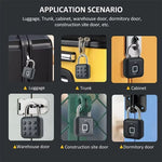 LinkMejor SY12/SY13 Tuya Smart Padlock IP67 Waterproof Bluetooth Fingerprint Password Lock for Luggage Cabinet Backpack Offices