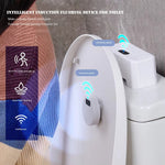 PD-CSQ-01A Automatic Toilet Flush Button Induction Toilet Flusher External Infrared Flush Splash-proof with Wireless Transmitter