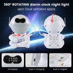Elfeland Astronaut Design Sunrise Alarm Clock Mood Bluetooth Night Light Sleep Aid Touch Lamp Sound Machine Child Gift