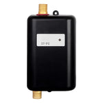 3000W/3800W Electric Instant Tankless Water Heater 304 Stainless Steel IPX4 Waterproof Compact Design US/EU Plug Quick Heating for Kitchen Washbasin