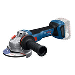 LinkMejor 18V-11S for Bosch Cordless Angle Grinder Professional 18V Adjustable Speed 6 Gear 100mm Disc Powerful 1100W Motor Anti-Vibration Handle Lightweight Design Versatile Tool for Material Processing
