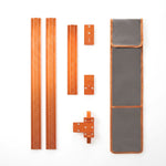 Imbot Wood Cross-backer Ruler 90° Corner Plate Precision Aluminum Alloy Woodworking Cutting Guide Positioning Tool