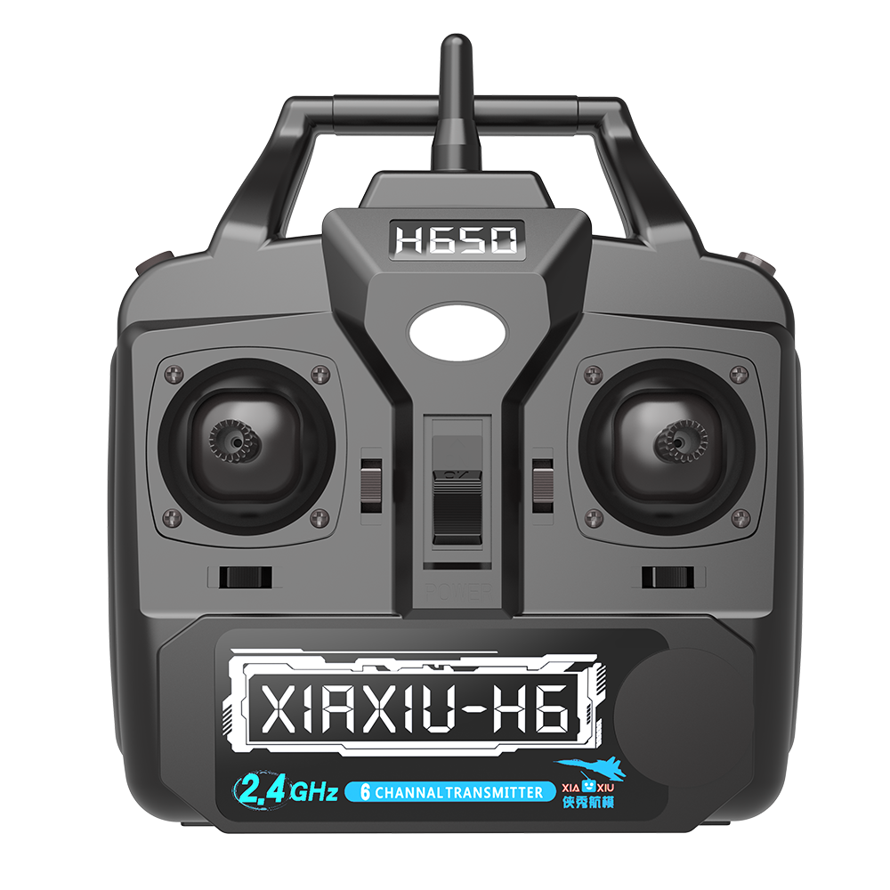 LinkMejor H650 RC Airplane Spare Part 2.4GHz 6CH Radio Transmitter Remote Controller