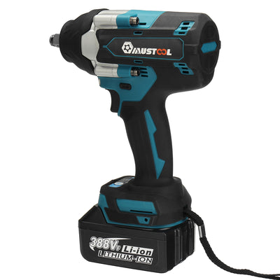 LinkMejor 1800N.M 1/2" 6800rpm Electric Wrench Brushless Motor Woodworking Machine with/without Battery
